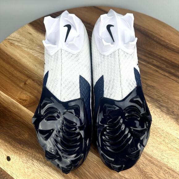 Nike Vapor Edge Speed 360 2 Men's Size 4 Football Cleats Navy White DA5455-401 - Picture 6 of 7